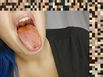 Hungry Giantess Isn't Appeased By Your Small Tribute: POV Vore