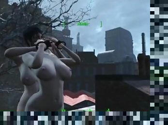 Mutant Penis Growth Vaccine Lesbian Love Affair: Fallout 4 Cait Fucked Hard AAF Sex Mods 3d