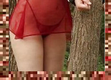 Ginger spied on and handcuffed to a tree.. What would you do?
