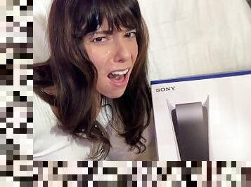 Peter ruined my ps5 unboxing video with a surprise facial!