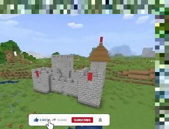 How to build a simple Castle in Minecraft