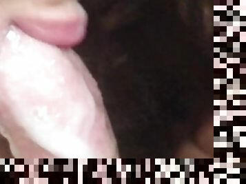 He Bust Such Big Load In My Mouth I Cant Even Swallow it... It Drools out!!! CLOSE UP!!