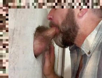 Hairy Bear uses GloryHole