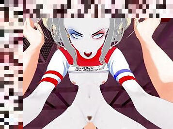 You fuck Harley Quinn in POV in a sexual dungeon. DC Comics Hentai