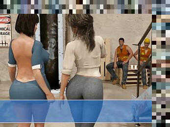 الغش, سكرتيرة, امرأة, كبيرة-في-العمر, وقحة, ربه-منزل, 3d, عاهرة-whore