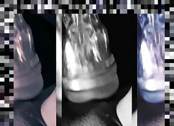 16:9 tripple times cock milking fleshlight machine sex