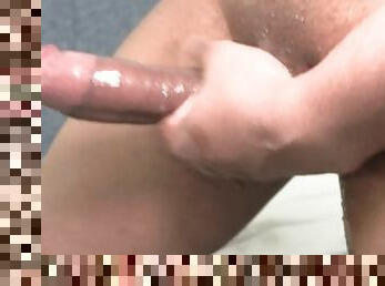 Edging & lubed up sloppy bbc