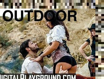 DIGITALPLAYGROUND - A Cowgirl's Seduction Of An Outlaw Featuring Susy Gala And Nick Moreno