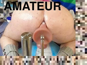 papá, orgasmo, amateur, anal, juguete, gay, corrida-interna, europeo, euro, máquinas