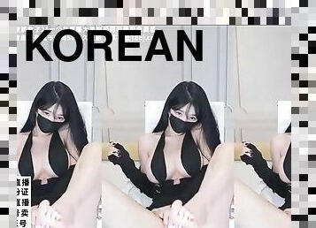 Good-looking Korean female anchor masturbates Korean+BJ live broadcast, ass, stockings, doggy style, Internet celebrity, oral sex, goddess, black s...