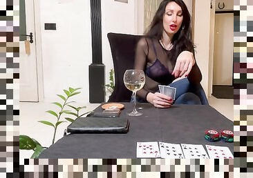 The poker game ended with fucking