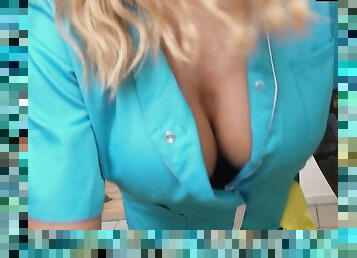LETSDOEIT (CONTEST) - Huge Tits MILF Maid Chloe Lamour Perfect Anal Room Service